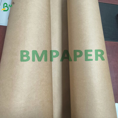 กระดาษปิดบังสีน้ำตาล ม้วน 18" 450 มม. x 180 ม. 50 แกรม สำหรับร้านซ่อมรถยนต์ พ่นสี